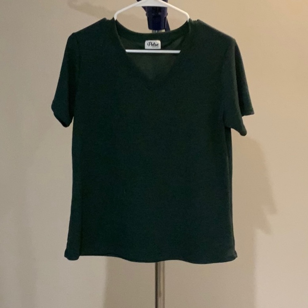 Pulse Women's Short Sleeve Tee - Dark Green